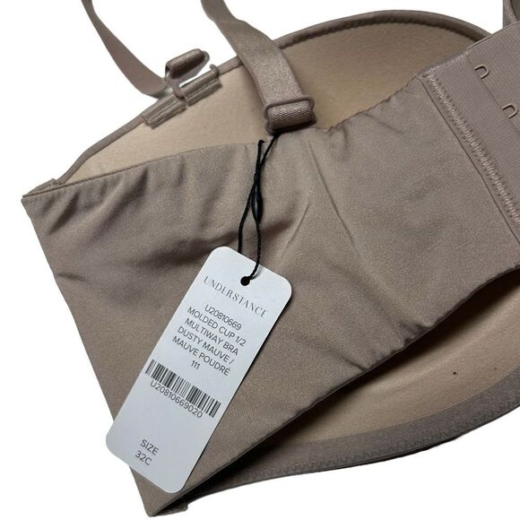 NWT Understance Nude Bra with Removable Straps Strapless Bra 32C New with Tags - Picture 4 of 6